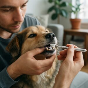 Здоровые зубы у животных: как приучить к чистке и чем заменить щётку