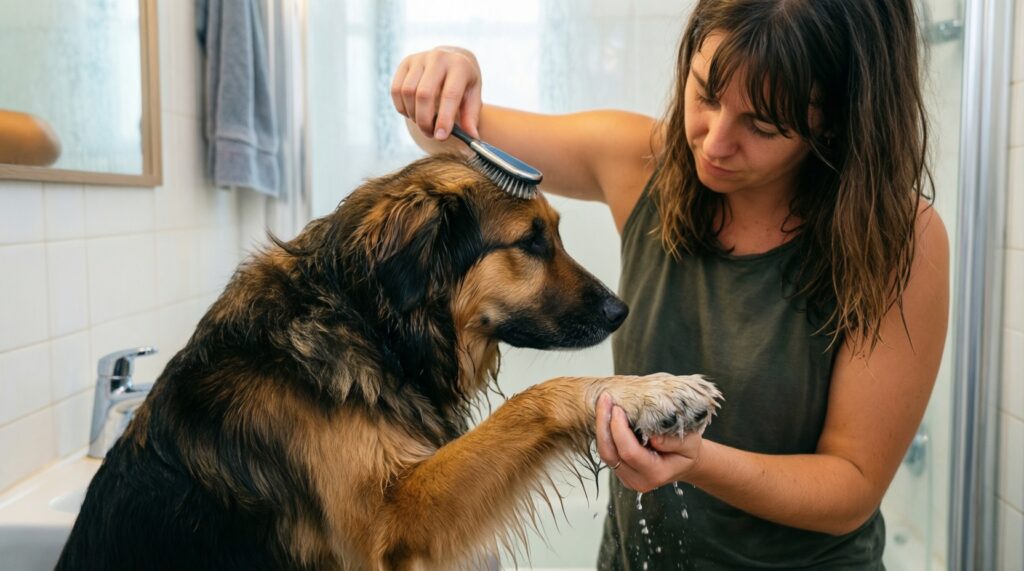 Груминг дома: базовые процедуры и как приучить питомца без борьбы - иллюстрация