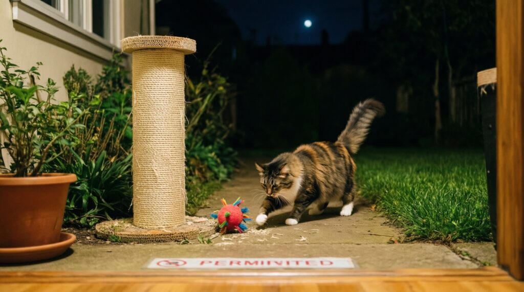 Кошка и когти: как выбрать когтеточку и отучить от мебели гуманно - иллюстрация