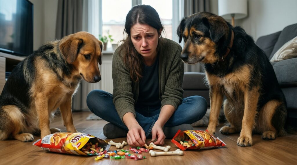 Опасные продукты со стола: что нельзя давать собаке и кошке - иллюстрация