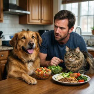 Опасные продукты со стола: что нельзя давать собаке и кошке