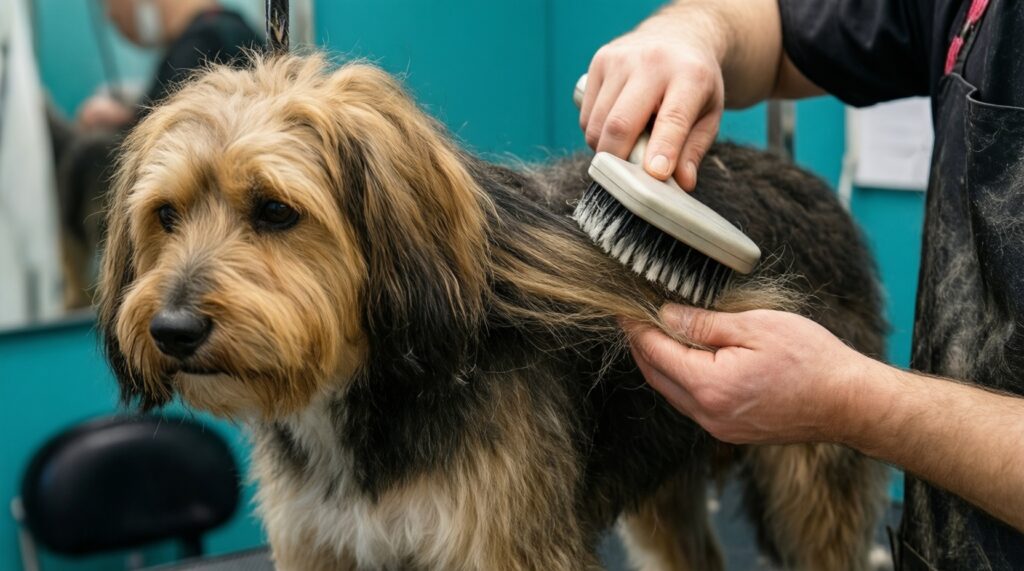 Линька и уход за шерстью: как уменьшить шерсть дома без вреда питомцу - иллюстрация