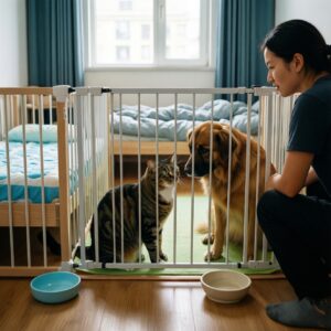 Как подружить кошку и собаку в одной квартире: пошаговый план знакомства