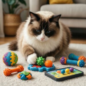 Игры и обогащение среды для питомца: чем занять, чтобы не было разрушений