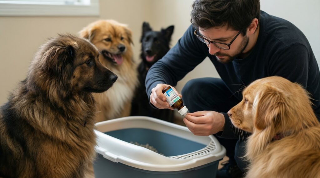 Профилактика паразитов: график обработок от блох, клещей и глистов - иллюстрация