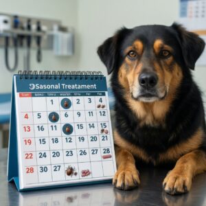 Профилактика паразитов: график обработок от блох, клещей и глистов у кошек и собак
