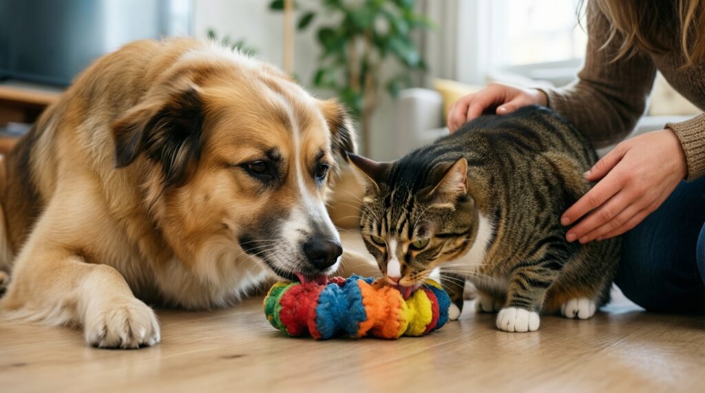 Игры и обогащение среды: чем занять питомца, чтобы он не скучал - иллюстрация