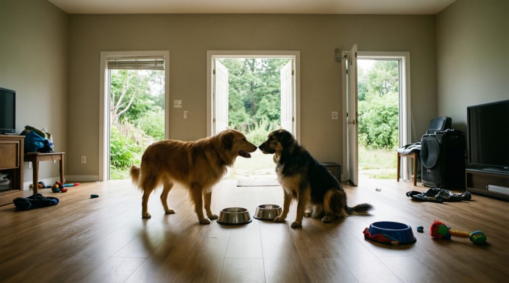 Как безопасно познакомить нового питомца с уже живущими в доме - иллюстрация