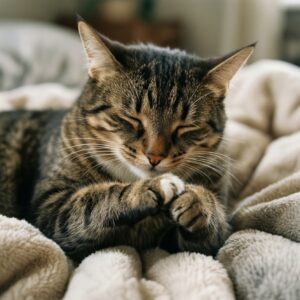 Почему кошка «месит» лапами: что она пытается сказать языком тела простыми словами