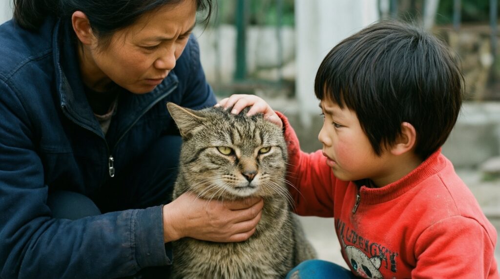 Питомец и ребёнок: правила знакомства, безопасность и обучение ответственности - иллюстрация