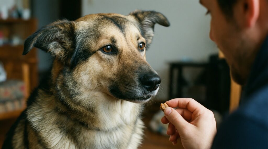 Почему собака тянет поводок: причины и упражнения на прогулке без рывков - иллюстрация