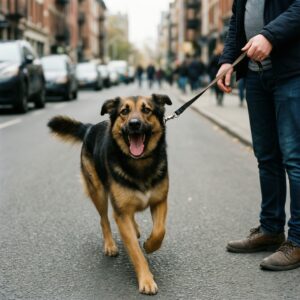 Почему собака тянет поводок: причины и упражнения для прогулки без рывков