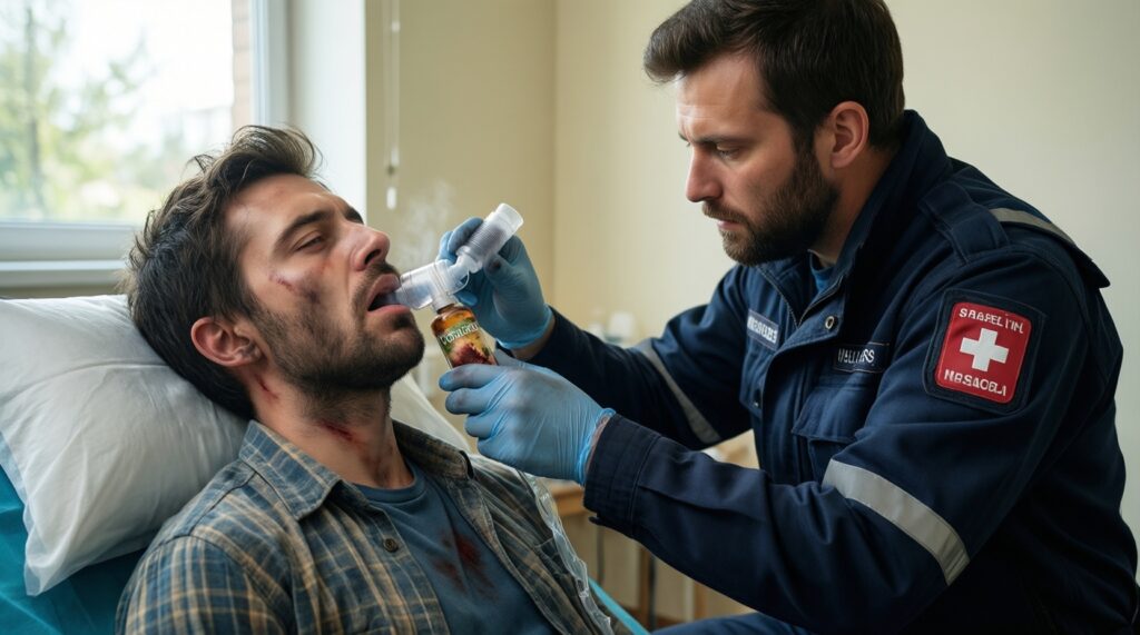 Экстренные ситуации: что делать при отравлении, тепловом ударе и травме до визита к врачу - иллюстрация