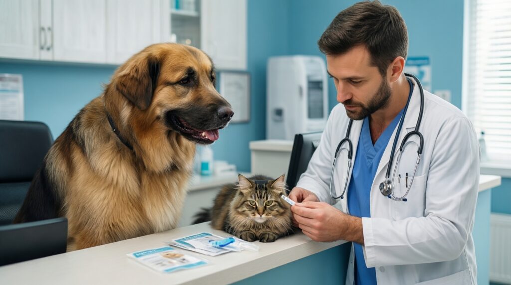 Вакцинация и профилактика паразитов: календарь на год для разных животных - иллюстрация