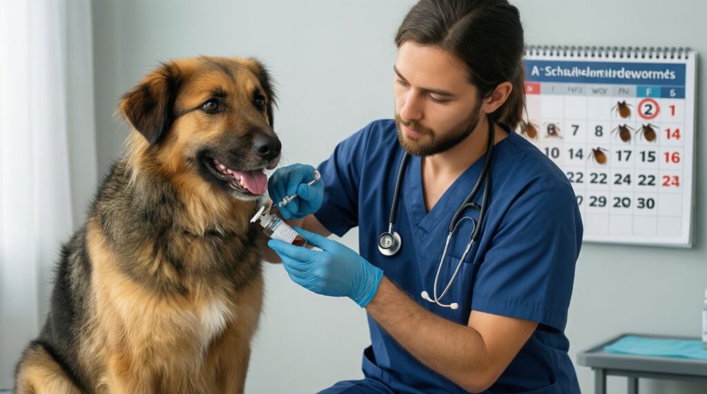 Паразиты круглый год: схема профилактики блох, клещей и глистов - иллюстрация