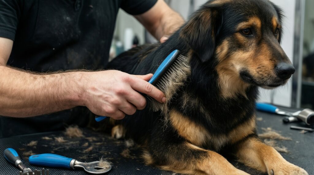 Сезонная линька: почему происходит и как облегчить уход за шерстью - иллюстрация