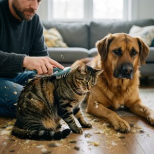 Сезонная линька: почему происходит и как облегчить уход за шерстью