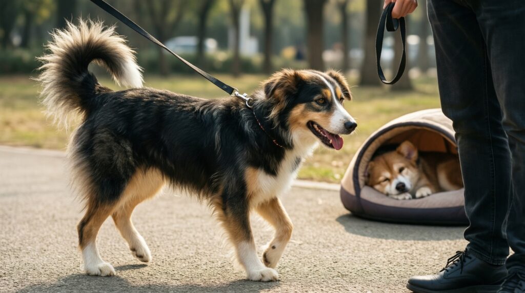 Как познакомить питомца с новым членом семьи: ребёнок, партнёр или второй питомец - иллюстрация