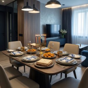 Праздничные блюда еврейского календаря в Москве: меню на Рош а-Шана, Песах и Хануку