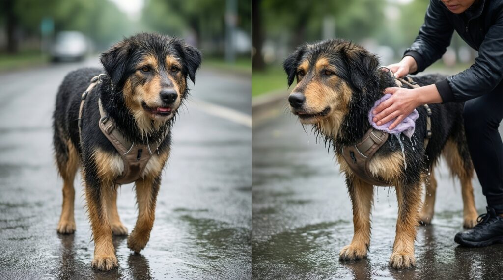 Амуниция без ошибок: ошейник, шлейка, поводок и намордник - подбор по размеру - иллюстрация