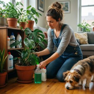 Дом, безопасный для питомца: опасные растения, бытовая химия и мелкие предметы