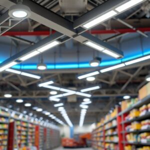 Светодиодные светильники потолочные LED для промышленных нужд